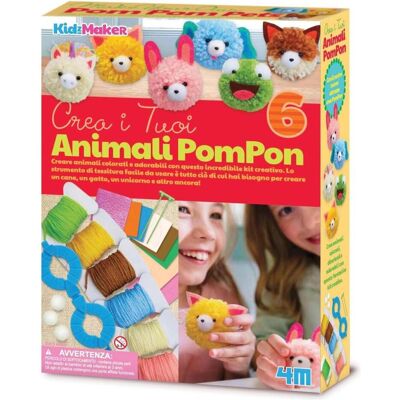 4M Crea i tuoi Animali Pompon 4M Crea i tuoi Animali Pompon