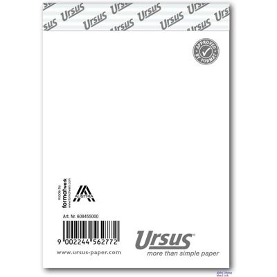 Ursus, Heft + Block, Notizblock (A7, Kariert) Ursus, Heft + Block, Notizblock (A7, Kariert)