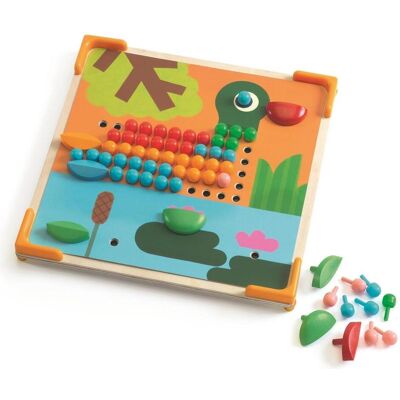 Djeco Eduludo Mosaïco Mini Animo (mult) Djeco Eduludo Mosaïco Mini Animo (mult)
