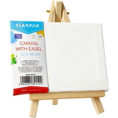 Starpak, Mal Zubehör, Leinwand mit Staffelei Starpak, Mal Zubehör, Leinwand mit Staffelei