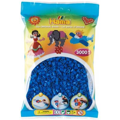 Toymax HAMA MIDI - KORALIKI 3000 SZT. jasny niebieski Toymax HAMA MIDI - KORALIKI 3000 SZT. jasny niebieski