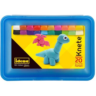 Idena Knetbox 20 Stangen Knete sortiert Idena Knetbox 20 Stangen Knete sortiert