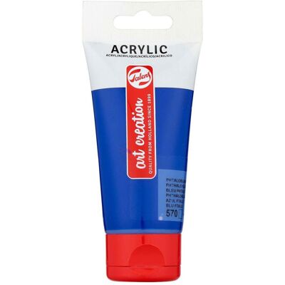 Royal Talens, Künstlerfarbe + Bastelfarbe, Acrylfarbe ArtCreation, phthaloblau, 75 ml (75 ml) Royal Talens, Künstlerfarbe + Bastelfarbe, Acrylfarbe ArtCreation, phthaloblau, 75 ml (75 ml)