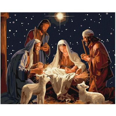 Ideyka Malen nach Zahlen - Das Geheimnis von Weihnachten Ideyka Malen nach Zahlen - Das Geheimnis von Weihnachten