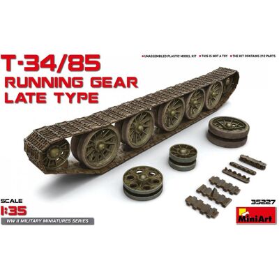 Mini art T-34/85 Running Gear.Late Type Mini art T-34/85 Running Gear.Late Type