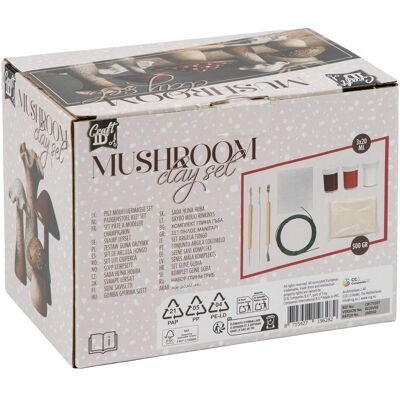 Grafix Craft ID - DIY Clay Set Mushroom (CR175207) Grafix Craft ID - DIY Clay Set Mushroom (CR175207)
