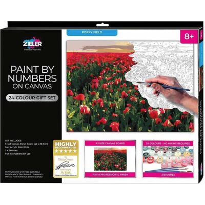 Zieler Paint By Numbers - Meadow (609299441) Zieler Paint By Numbers - Meadow (609299441)
