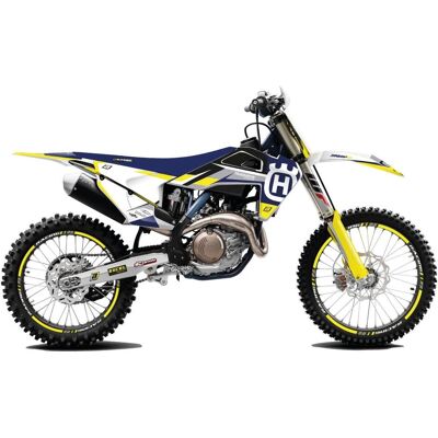 Blackbird, Sticker, STICKER SET HUSQVARNA TC/FC '19-'22, TE/FE '20-'23 DREAM 5 CHROME EFX FARBE BLAU GELB Blackbird, Sticker, STICKER SET HUSQVARNA TC/FC '19-'22, TE/FE '20-'23 DREAM 5 CHROME EFX FARBE BLAU GELB