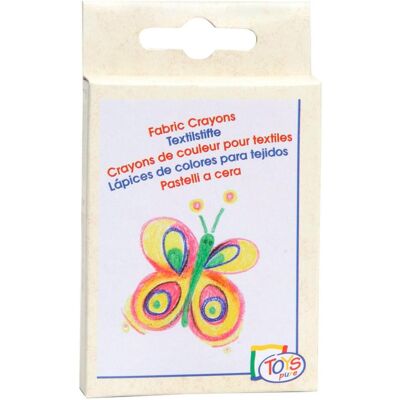 Goki, Malstifte, Buntstifte für Textilien, 8ST. (8x) Goki, Malstifte, Buntstifte für Textilien, 8ST. (8x)