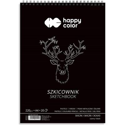 Happy Color, Heft + Block, Skizzenbuch A4 20k weiss (A4, Blanko) Happy Color, Heft + Block, Skizzenbuch A4 20k weiss (A4, Blanko)