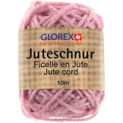 Glorex Juteschnur 10m pink, Garn + Wolle, Pink Glorex Juteschnur 10m pink, Garn + Wolle, Pink