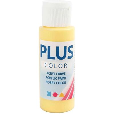 Creativ Company, Künstlerfarbe + Bastelfarbe, Plus Color Acrylfarbe Primerose Gelb, 60ml (60 ml) Creativ Company, Künstlerfarbe + Bastelfarbe, Plus Color Acrylfarbe Primerose Gelb, 60ml (60 ml)