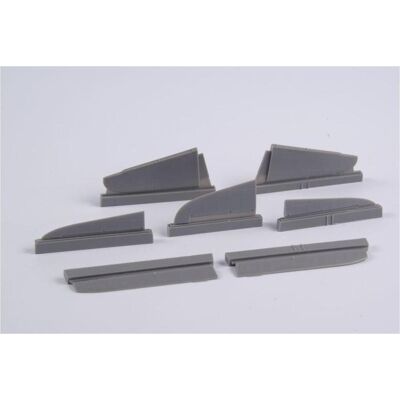 CMK J2M3 Raiden (JACK)-Control surface set for Hasewgawa kit CMK J2M3 Raiden (JACK)-Control surface set for Hasewgawa kit