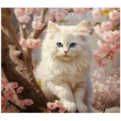 Norimpex Diamant-Mosaik - Katze in Blumen Norimpex Diamant-Mosaik - Katze in Blumen
