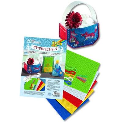 Magni Stickfilz Set 20 Teile (29.50 x 21 cm) Magni Stickfilz Set 20 Teile (29.50 x 21 cm)