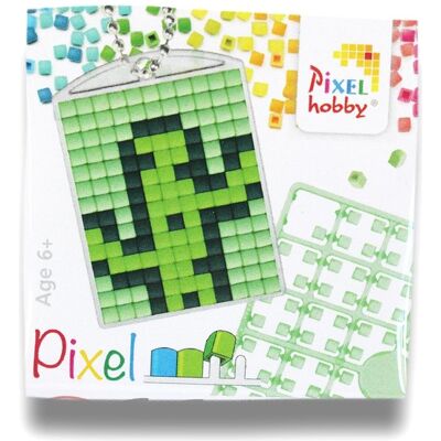 Pixelhobby Pixel Medaillon-Set Kaktus Pixelhobby Pixel Medaillon-Set Kaktus
