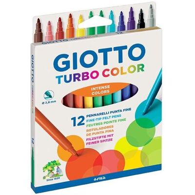 Giotto, Malstifte, Turbo Color (12x) Giotto, Malstifte, Turbo Color (12x)