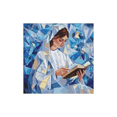 Ideyka Diamond Painting Ruhige Lektüre 40 x 40 mit Rahmen Ideyka Diamond Painting Ruhige Lektüre 40 x 40 mit Rahmen