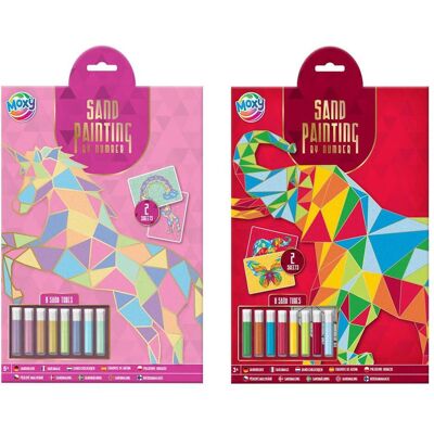 Grafix Sandbilder anfertigen, 10 Teile. Grafix Sandbilder anfertigen, 10 Teile.