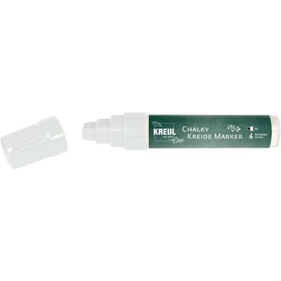 Kreul, Marker, Kreidemarker Chalky, XXL, Snow White (1x) Kreul, Marker, Kreidemarker Chalky, XXL, Snow White (1x)