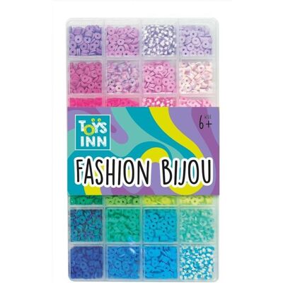 Stnux Tonperlen mischen blaue Farben Stnux Tonperlen mischen blaue Farben