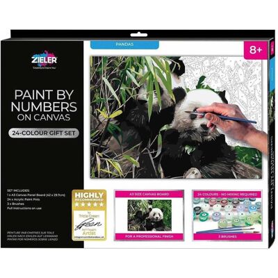 Zieler Paint By Numbers - Panda (609299438) Zieler Paint By Numbers - Panda (609299438)