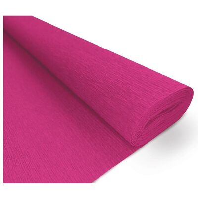 Interdruk, Bastelpapier, Premium Krepppapier 111 200x50cm dunkelrosa Interdruk, Bastelpapier, Premium Krepppapier 111 200x50cm dunkelrosa
