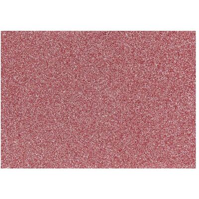 Creativ Company Opstrijkfolie Glitter Lichtrood, A5, Applikationen, Rot, Rosa Creativ Company Opstrijkfolie Glitter Lichtrood, A5, Applikationen, Rot, Rosa