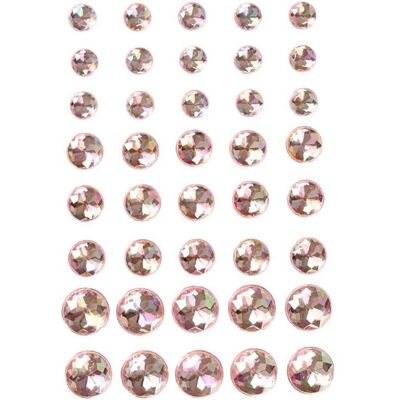Creativ Company Strasstenen Roze 6-8-10mm, 40st. Creativ Company Strasstenen Roze 6-8-10mm, 40st.