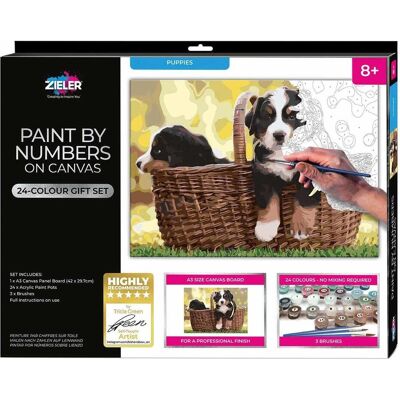 Zieler Paint By Numbers - Dogs (609299437) Zieler Paint By Numbers - Dogs (609299437)