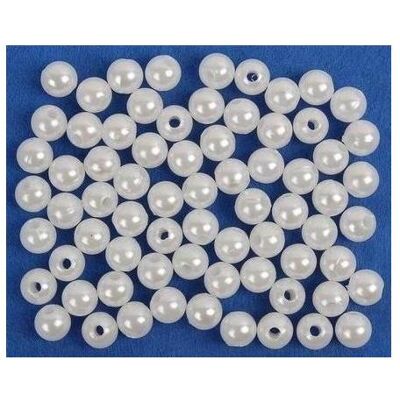 Andy 5 mm weisse Perlen, 40 g Andy 5 mm weisse Perlen, 40 g