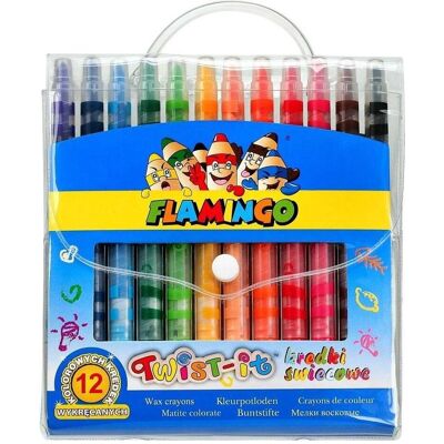 Titanum, Malstifte, Twist-it Buntstifte in 12 Farben (12x) Titanum, Malstifte, Twist-it Buntstifte in 12 Farben (12x)