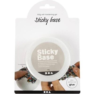Creativ Company, Modelliermasse, Sticky Base Boetseergel, 100gr Creativ Company, Modelliermasse, Sticky Base Boetseergel, 100gr