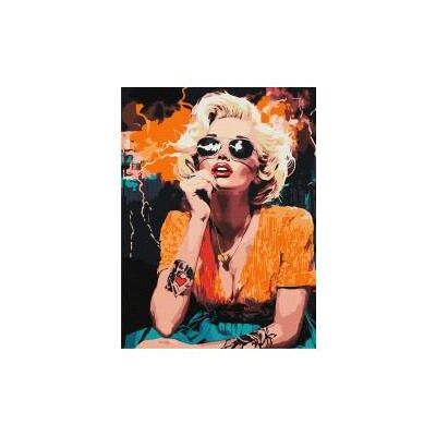 Ideyka Malen nach Zahlen - Monroe in Hollywood 30x40cm Ideyka Malen nach Zahlen - Monroe in Hollywood 30x40cm