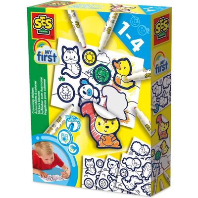 Ses, Sticker, My first - Aufkleber zum Ausmalen (26 Sticker) Ses, Sticker, My first - Aufkleber zum Ausmalen (26 Sticker)