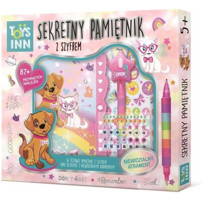 Stnux, Heft + Block, Pamiętnik Secret Message Zwierzęta Stnux, Heft + Block, Pamiętnik Secret Message Zwierzęta
