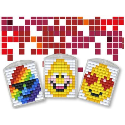 Pracht Pixel Spa 3 Medaillons Eier Pracht Pixel Spa 3 Medaillons Eier