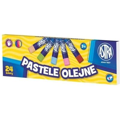 Astra, Malstifte, Ölpastelle 24 Farben (24x) Astra, Malstifte, Ölpastelle 24 Farben (24x)