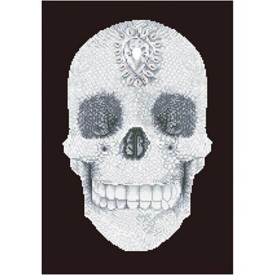 Diamond Dotz Crystal Skull - Diamond Painting - Totenkopf Kunst Diamond Dotz Crystal Skull - Diamond Painting - Totenkopf Kunst