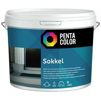 Pentacolor, Marker, Facade Paint Sokkel C 3l (1x) Pentacolor, Marker, Facade Paint Sokkel C 3l (1x)
