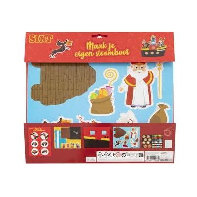 Grafix Sinterklaas-Bastelset – Bauen Sie Ihr eigenes Dampfschiff Grafix Sinterklaas-Bastelset – Bauen Sie Ihr eigenes Dampfschiff