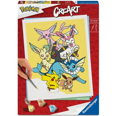 Ravensburger CreArt Adults Trend Pokémon - All-time Favorites Ravensburger CreArt Adults Trend Pokémon - All-time Favorites