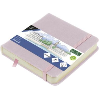 Kangaro, Heft + Block, Skizzenbuch, 80 Blatt, 120 x 120 mm, violett PU Hardcover-Einband, 140 g/qm cremefarbenes Papier, m (Harter Einband) Kangaro, Heft + Block, Skizzenbuch, 80 Blatt, 120 x 120 mm, violett PU Hardcover-Einband, 140 g/qm cremefarbenes Papier, m (Harter Einband)