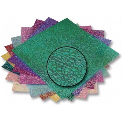 Folia, Bastelpapier, Faltblätter Irisierend Kristall (75 g/m²) Folia, Bastelpapier, Faltblätter Irisierend Kristall (75 g/m²)
