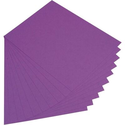 Folia, Bastelpapier, Tonpapier, (B)500 x (H)700 mm, 130 g/qm, flieder (130 g/m², 10x) Folia, Bastelpapier, Tonpapier, (B)500 x (H)700 mm, 130 g/qm, flieder (130 g/m², 10x)