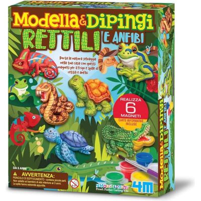 4M Modella & Dipingi Rettili e Anfibi 4M Modella & Dipingi Rettili e Anfibi