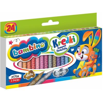 Bambino, Malstifte, Graphion Buntstifte 24 Farben (24x) Bambino, Malstifte, Graphion Buntstifte 24 Farben (24x)