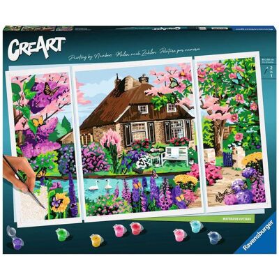 Ravensburger CreArt Waterside Cottage Ravensburger CreArt Waterside Cottage