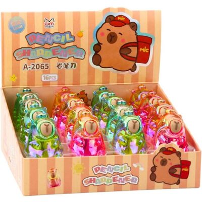 Lean Toys, Spitzer, Capybara Sharpener Standard Color Mix Lean Toys, Spitzer, Capybara Sharpener Standard Color Mix
