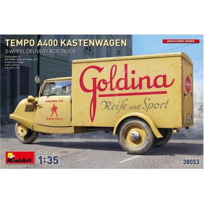 Other 1:35 Tempo A400 3 Rad Lieferwagen Other 1:35 Tempo A400 3 Rad Lieferwagen